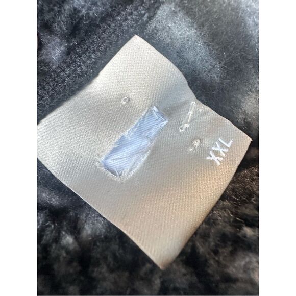 Kith Waverly Multi Monogram Fleece Black men's XXL NWOT - Picture 8 of 8